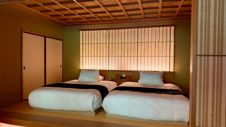 迎賓館の客室：ここも泊まってみたい！