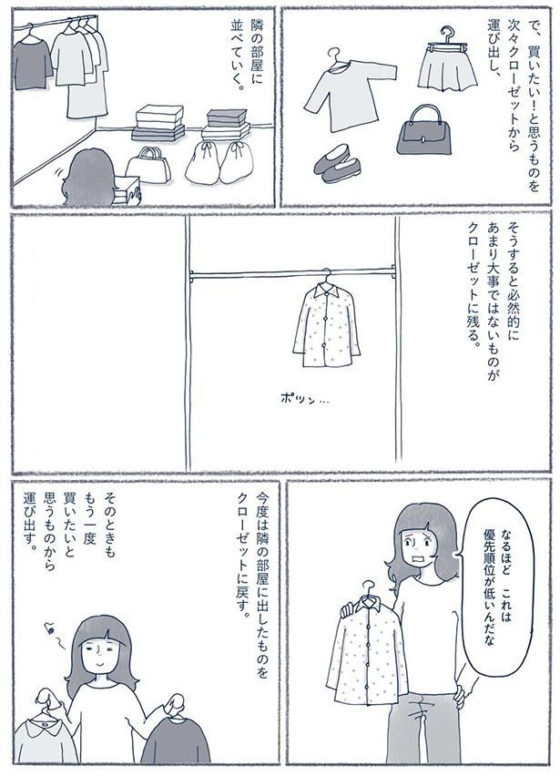 買いたいと思うものから選び出す （C）ゆるりまい／KADOKAWA
