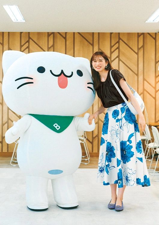 毎日コーデ 宮田聡子 チュニック×花柄スカート