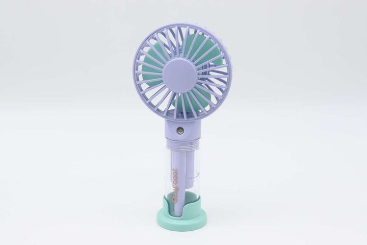 ミスト付ハンディ扇風機 スタンド