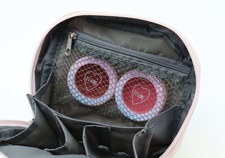宝島社ムック付録BRILMY 中身が見えて時短がかなう ズボラに優しいコスメポーチ S-size PALE PINK ver. SPECIAL PACKAGE9