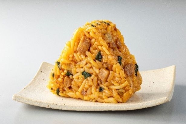 旨辛ソースと焼豚の韓国式そばめしおむすび