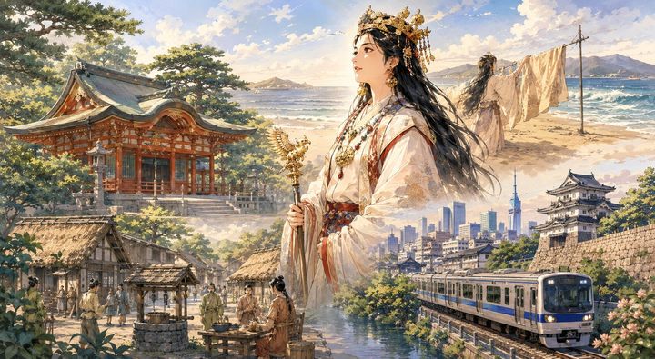 実は香椎（かしい）も姪浜（めいのはま）も神功皇后伝承が由来！福岡の難読地名に潜む知られざる古代史の事情