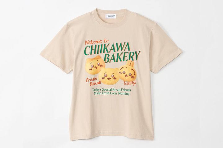 Tシャツ（実写パンなみんな ベージュ）