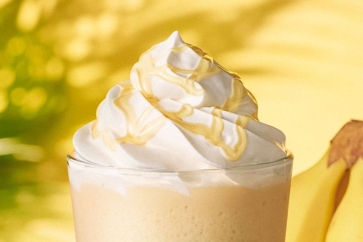 「ハニー バナナ フラペチーノ®」トッピング