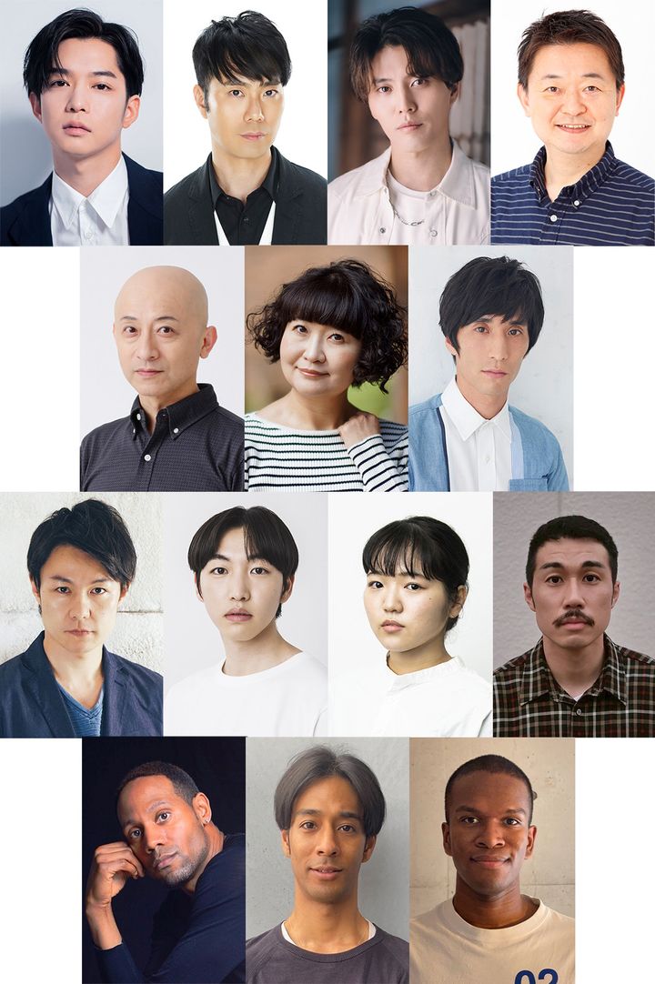 舞台『ジャズ大名』（再演）キャスト陣 width=