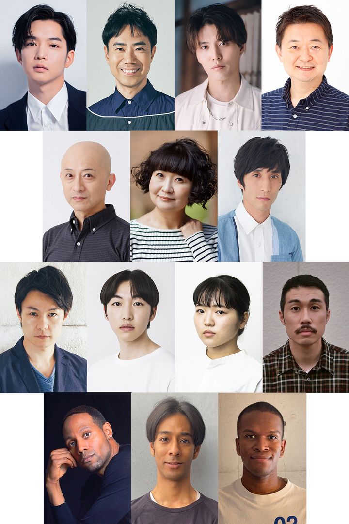 舞台『ジャズ大名』（再演）キャスト陣 width=
