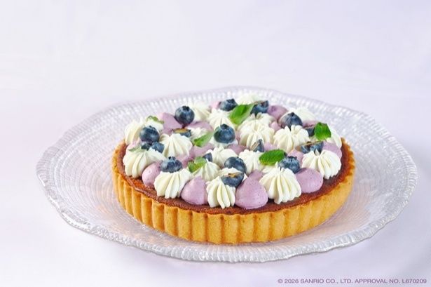 スイーツ「おすましブルーベリータルト」