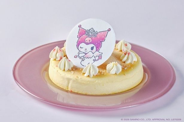 スイーツ「ふわふわスフレの恋心チーズケーキ」 