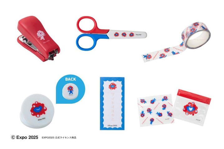 ミャクミャク文具缶（画像出典：Amazon）