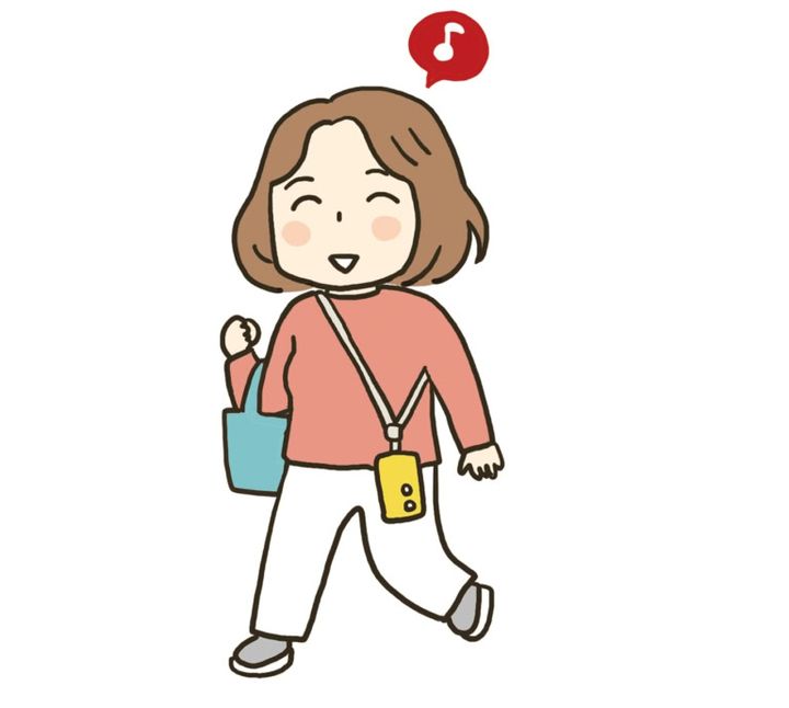 荷物が減ってお出かけが身軽に♪