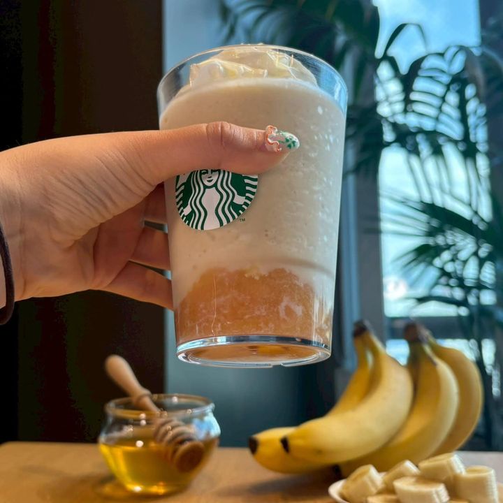 スターバックス ハニーバナナフラペチーノ®