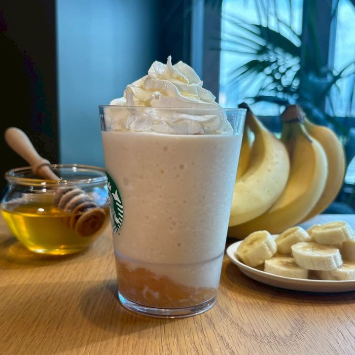 スターバックス ハニーバナナフラペチーノ®