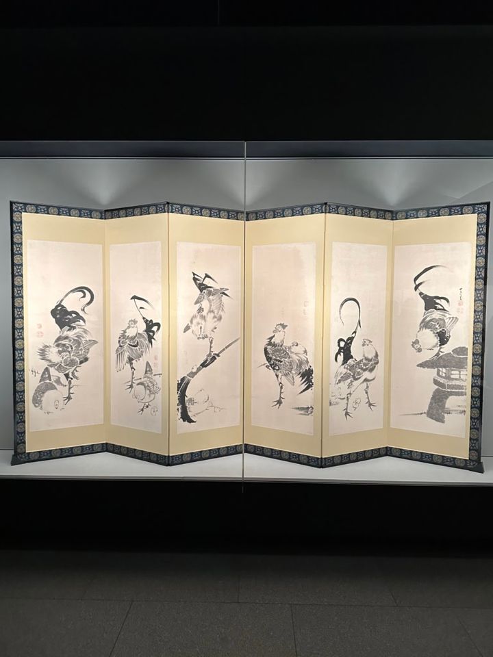 「若冲にトリハダ！野菜もウリ！」_展示作品