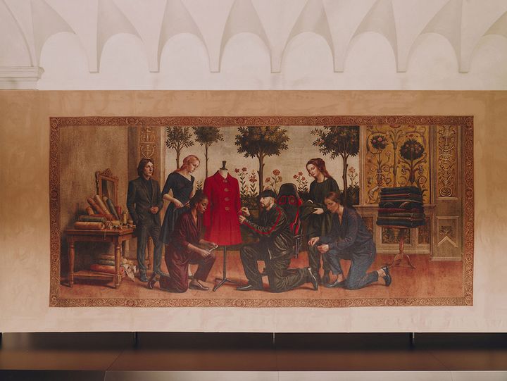 展示「Gucci Memoria」の会場風景