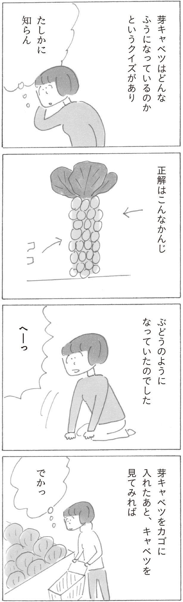 ぶどうのようになっていたのでした (C)益田 ミリ／KADOKAWA
