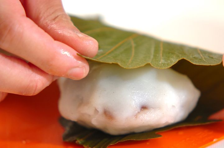 柏餅の作り方4