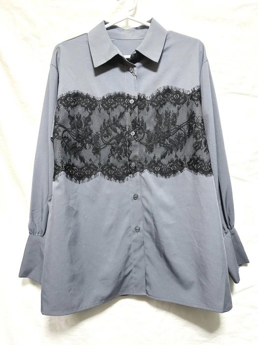 Avail「スカラップレース切替シャツ」
