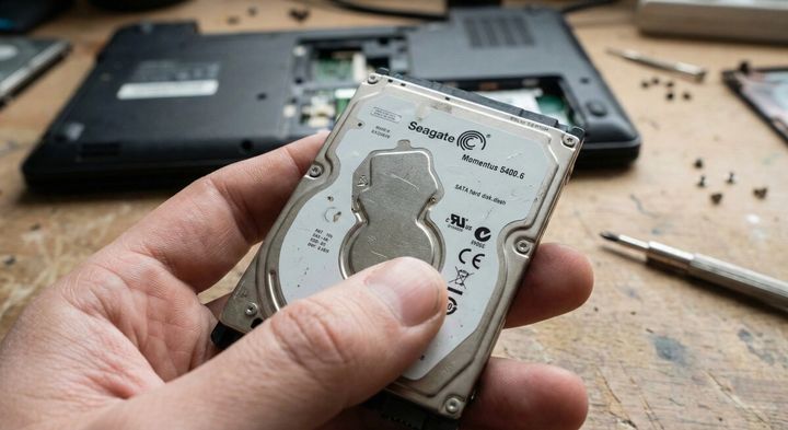 古いノートPCのドライブを再利用