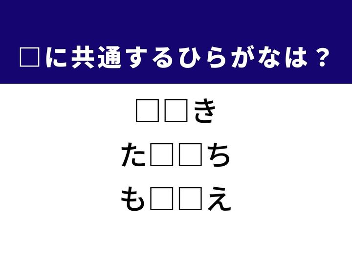 3つの言葉の空欄を埋めて正しい日本語を完成させるクイズです。特定の場所、組織やグループでのスタンス、そして大切な住まいをヒントに、共通するひらがな2文字を導き出して語彙力を試してみましょう。