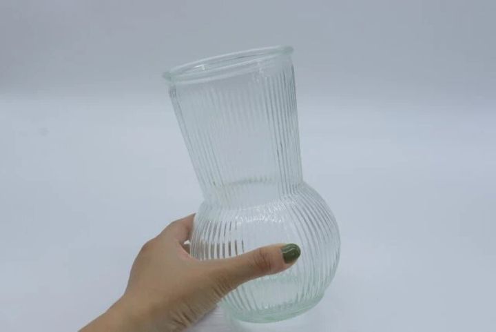 ダイソー ガラスフラワーベース（D）