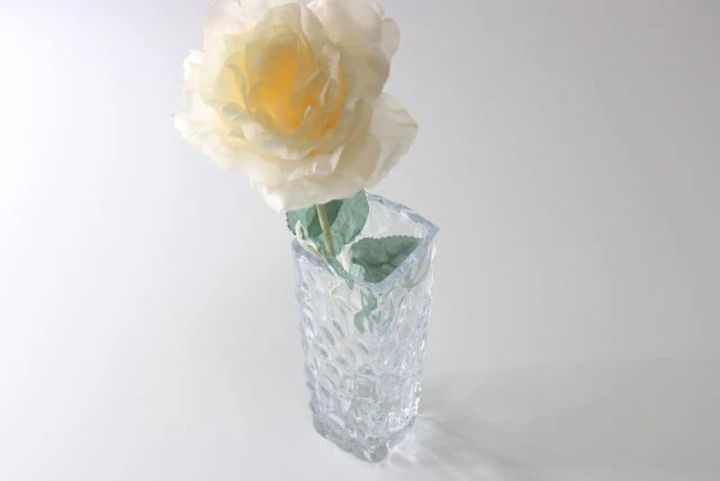 ダイソー デザイン花瓶（透明、3種） 使用例