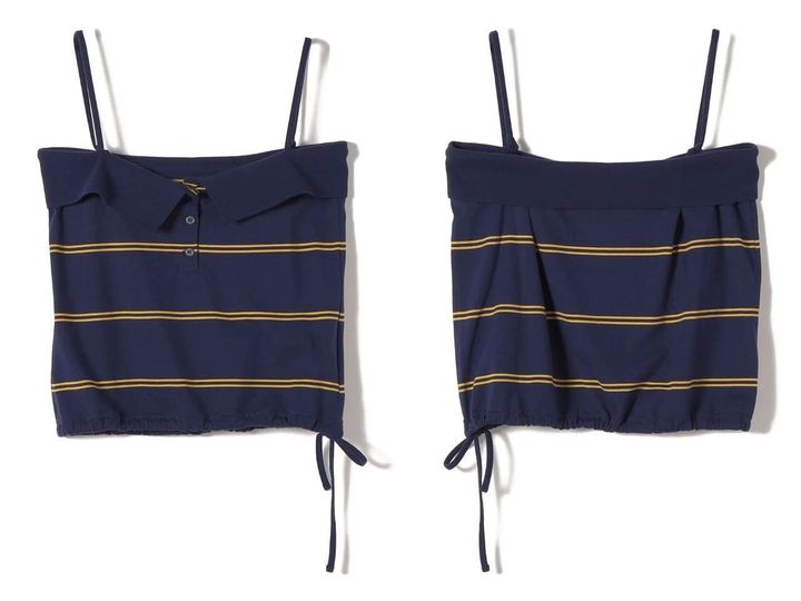 画像: 「POLO CAMI」￥19,800【クリンクル クリンクル クリンクル × シップス】 出典：シップス