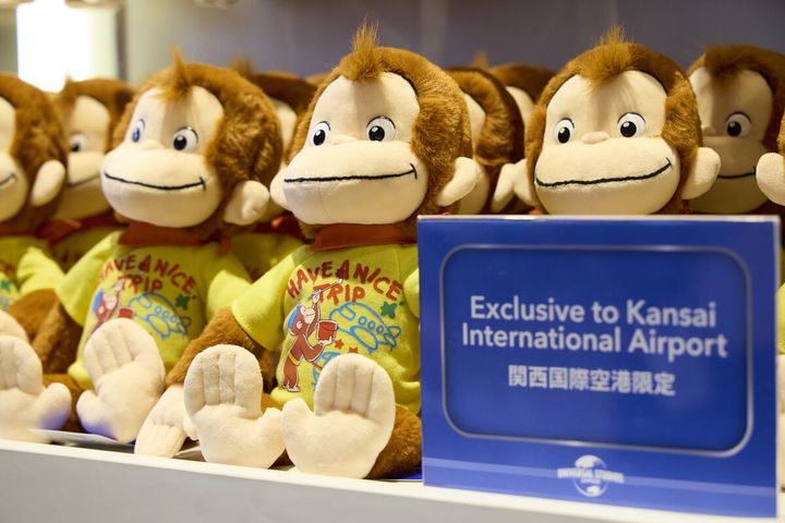 関西国際空港店限定 おさるのジョージ グッズ