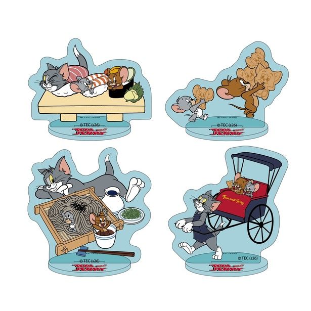 【TOKYOご当地商品】ご当地トレーディングアクリルスタンド(全4種) TOM AND JERRY and all related characters and elements (C) & TM Turner Entertainment Co. (s26)