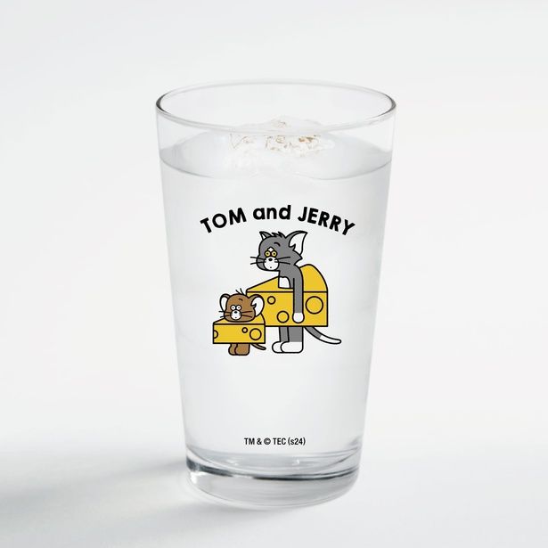 【展覧会限定(アーティストコラボ)商品】「TOM and JERRY×松本セイジ」グラス TOM AND JERRY and all related characters and elements (C) & TM Turner Entertainment Co. (s26)