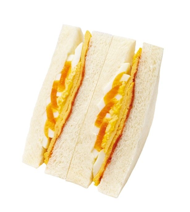 大きなサンドイッチ トリプルエッグ
