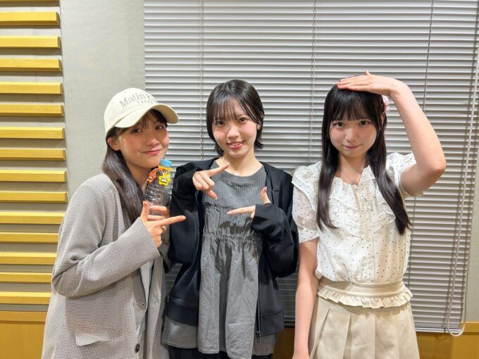 仲俣美希、吉川海未、遠藤莉乃