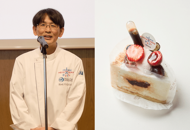 L'Artisan Moderne オーナーシェフ 長嶋正樹氏と「シャルロット オ フレーズ マスカルポーネ」