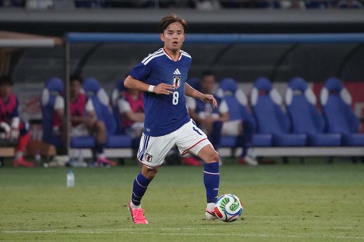 サッカー日本代表・久保建英（C）Getty Images
