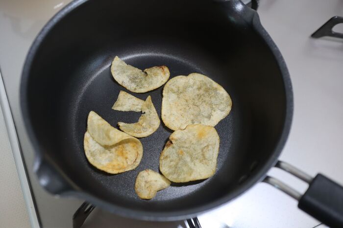【検証】食べかけの「ポテトチップス」をパリパリに