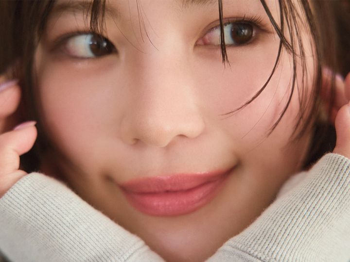 FEMMUEのリップを塗った咲和希さん