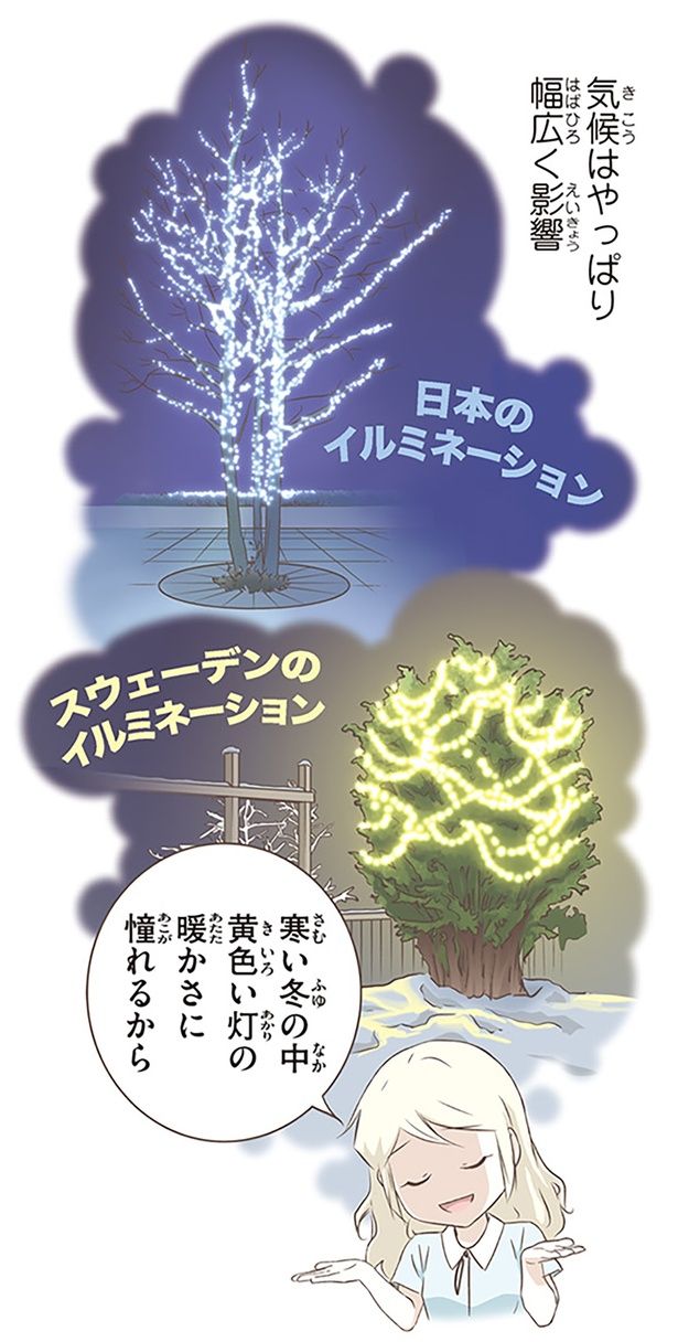 寒い冬の中 黄色い灯の暖かさに憧れるから （C）オーサ・イェークストロム／KADOKAWA