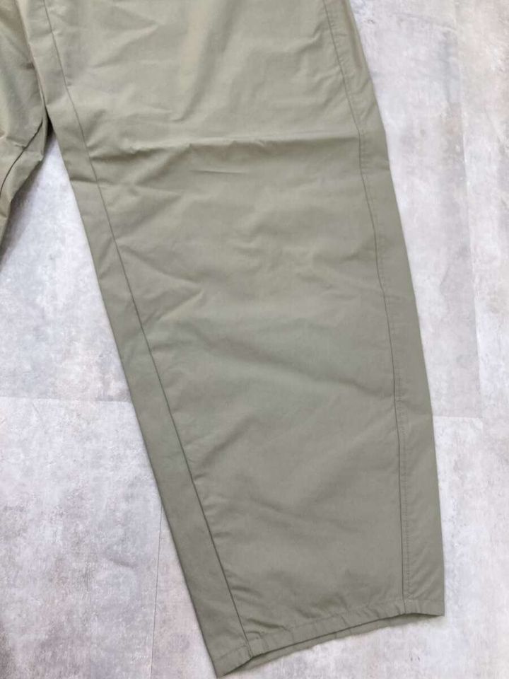 GU GIRLSドライイージーバレルレッグパンツ バレルレッグシルエット