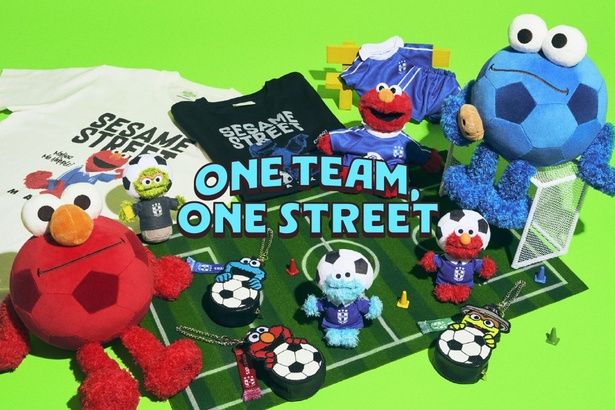 セサミストリートマーケット」新作はサッカーがテーマ！エルモ