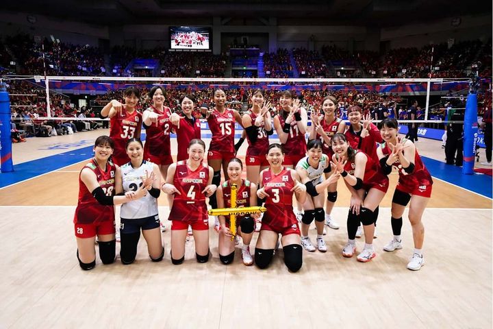 バレーボール女子日本代表 （C）Volleyball World