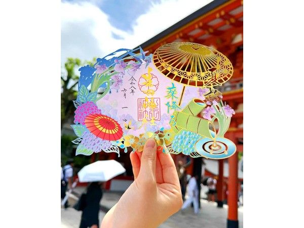 生田神社に新しい切り絵御朱印。推し活をさらに楽しむ方法