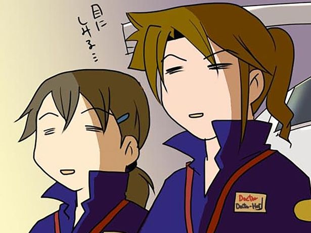 日の出と同時にフライト！ （C）さーたり／KADOKAWA