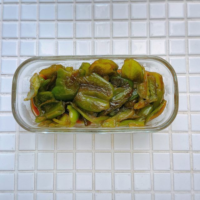 ピーマンの甘辛煮