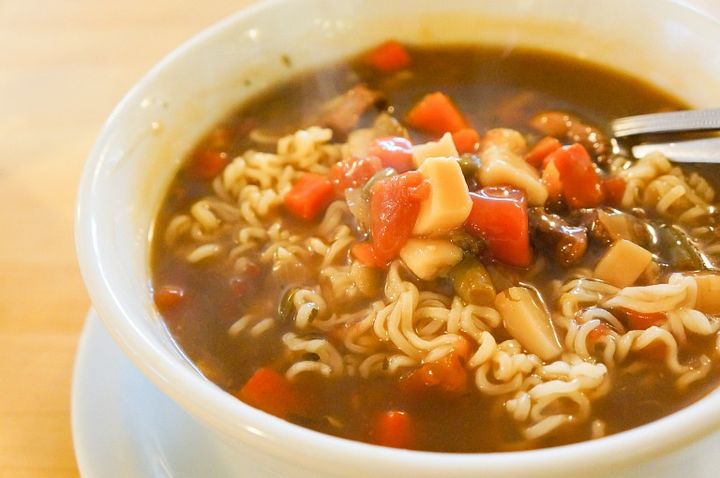 簡単レシピ カレーラーメン イメージ