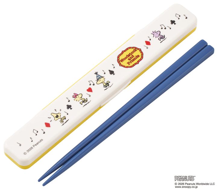 音の鳴らない箸・箸箱セット ハシ18cm woodstock(カーニバル)