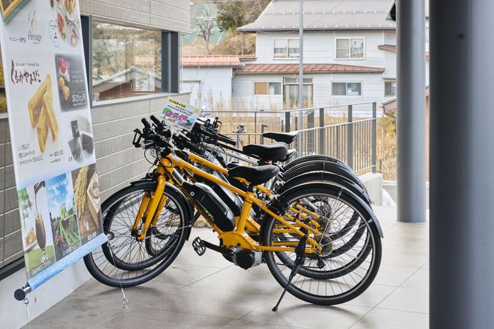 e-バイクのレンタルは1日1,500円