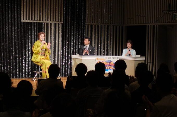 白石あき、中山秀征、石川みゆきアナウンサー