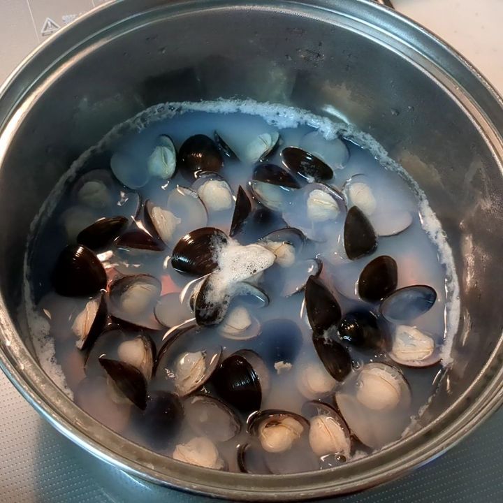 お味噌汁を作りました！