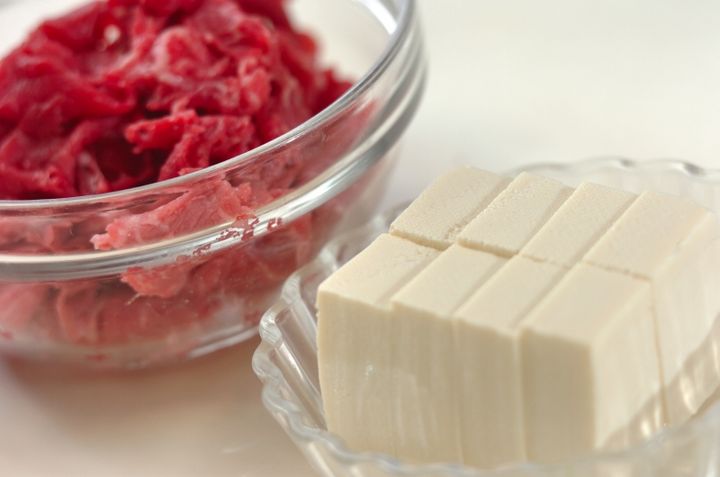 牛肉のお吸い物の下準備1