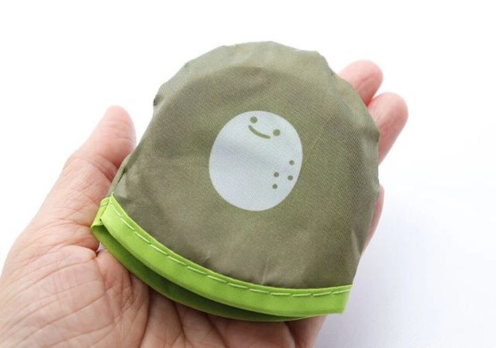 ダイソー 折りたたみうちわ（キウイ）